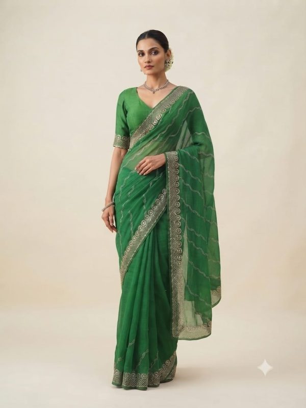 work fancy saree