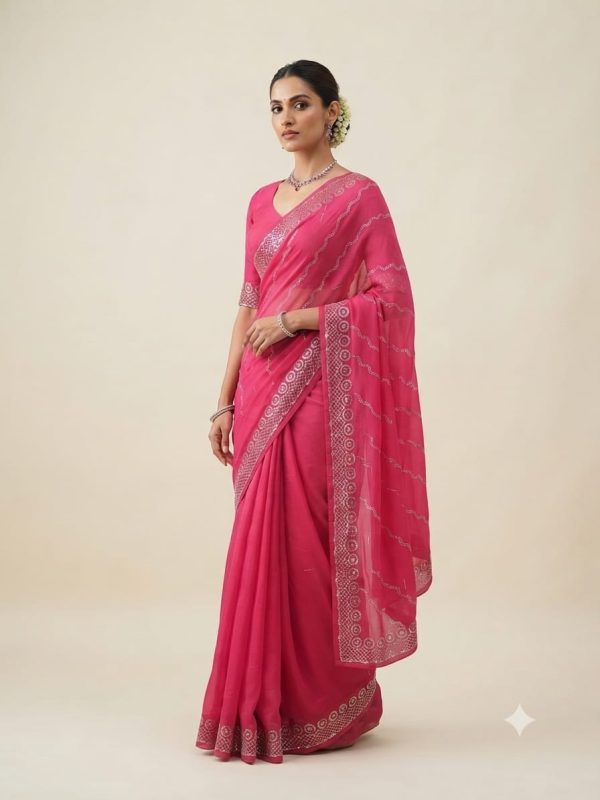 work fancy saree