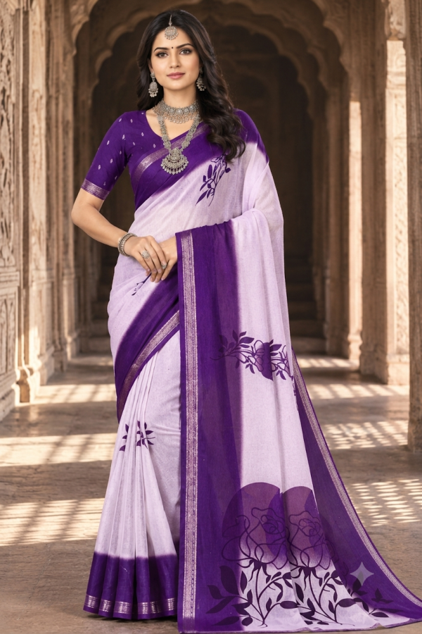 Sut-fancy saree