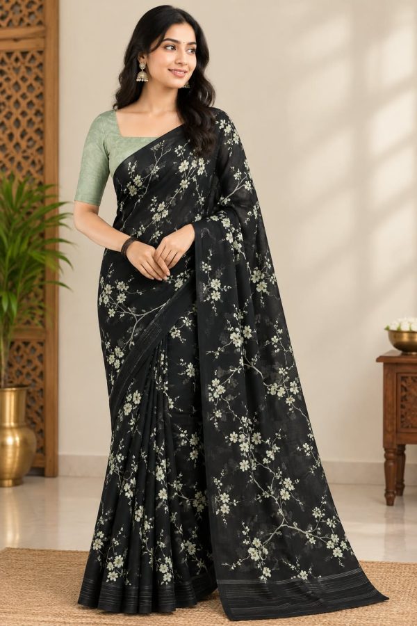 georgette saree