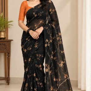 georgette saree