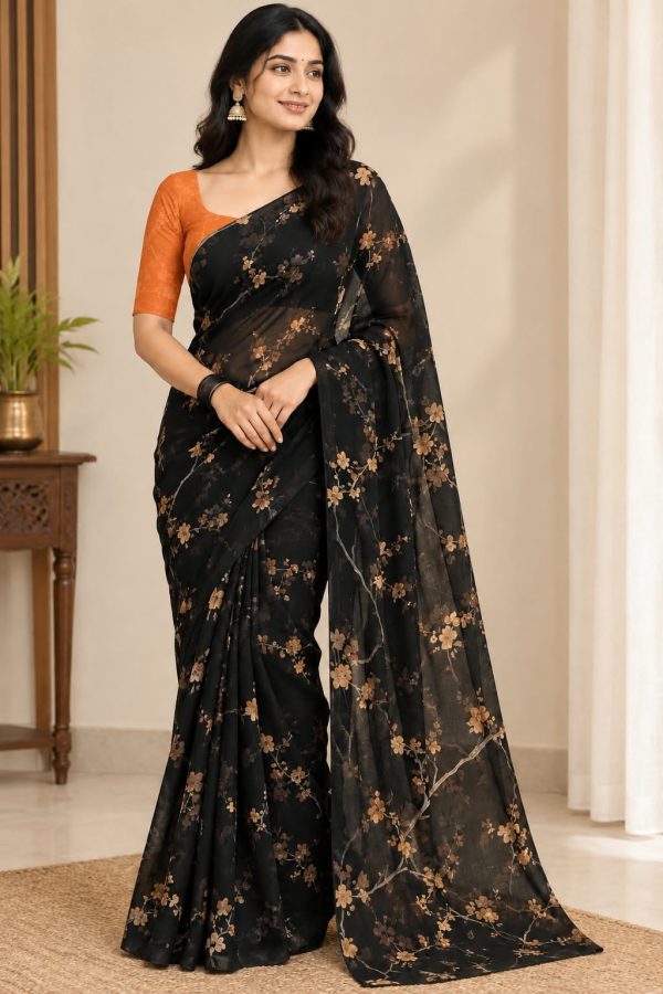 georgette saree