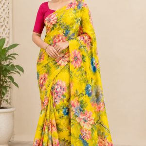 georgette saree