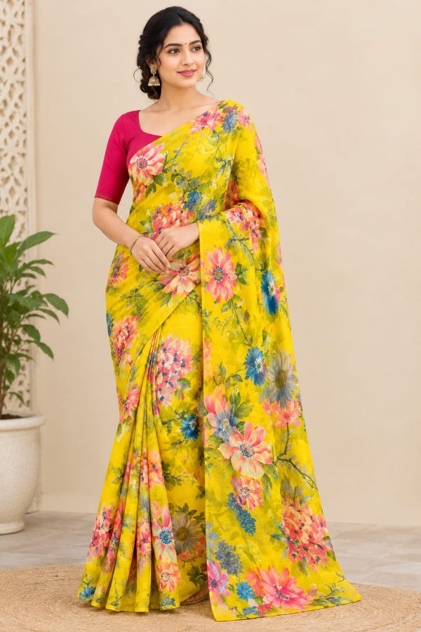 georgette saree