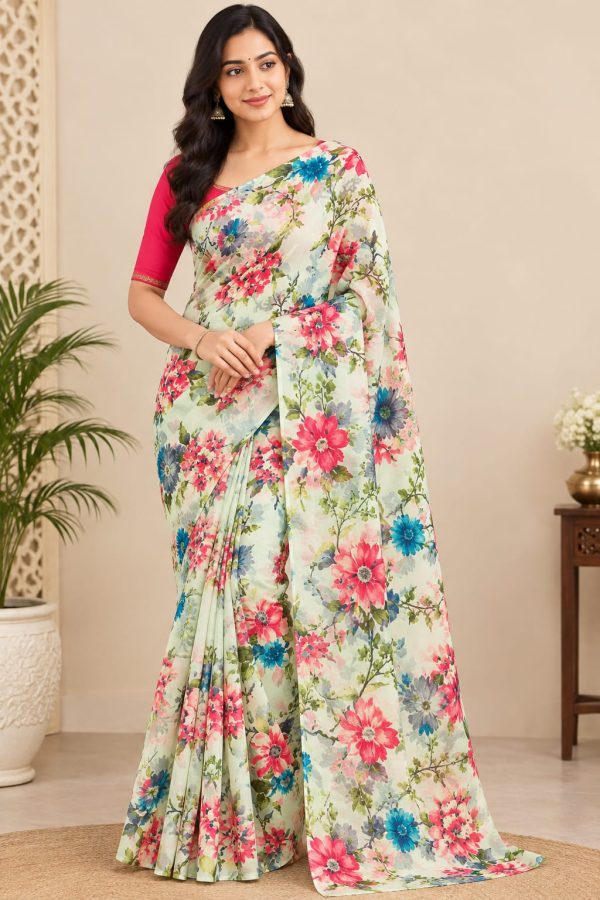 georgette saree